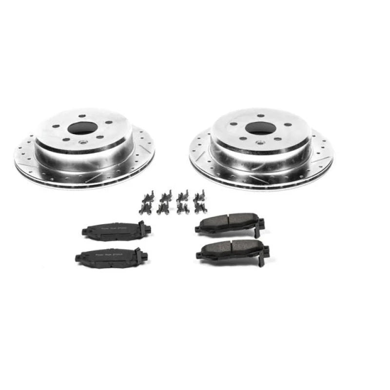 PowerStop Power Stop Rear Z23 EVOLUTION Sport Brake Kit fits 1992-1998 Lexus SC300 - Main Product View