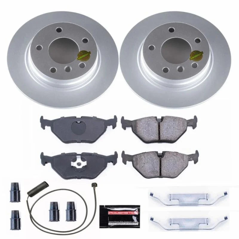 PowerStop Power Stop Rear Z23 EVOLUTION Sport Coated Brake Kit fits 1992-1998 BMW 318I / 1992-1997 BMW 318IS / 1999 BMW 32...