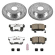 Load image into Gallery viewer, PowerStop Power Stop Rear Z26 Street Warrior Brake Kit fits 1992-1996 Honda Prelude - Main Product View
