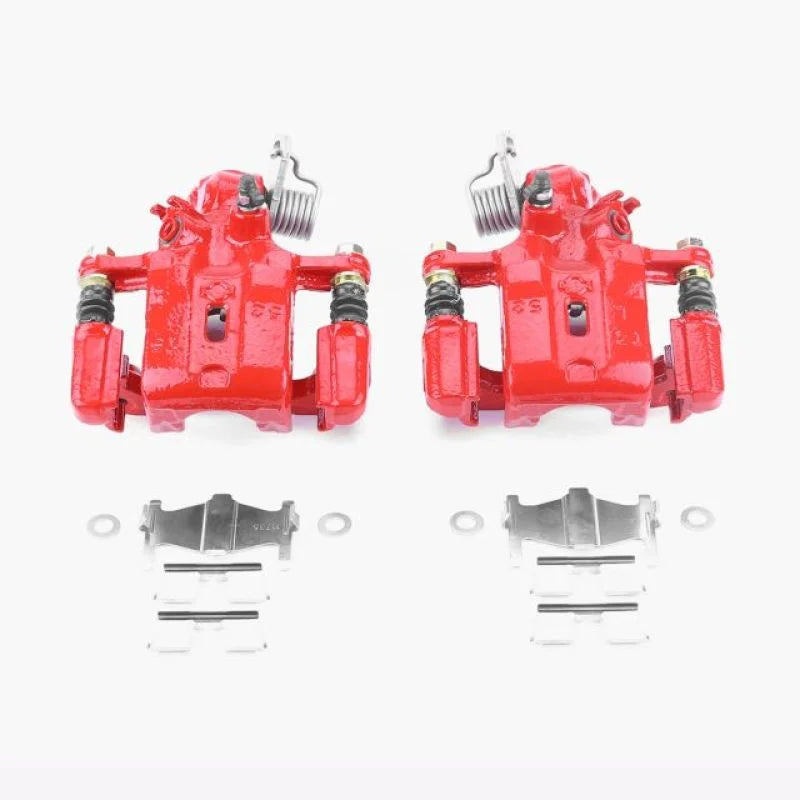 PowerStop Power Stop Red Calipers w/Brackets - Main Product View