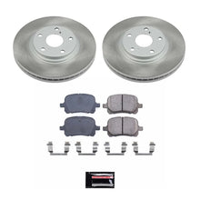 Load image into Gallery viewer, PowerStop Power Stop Semi-Coated Rotor Kit Front fits 1999-2001 Lexus RX300