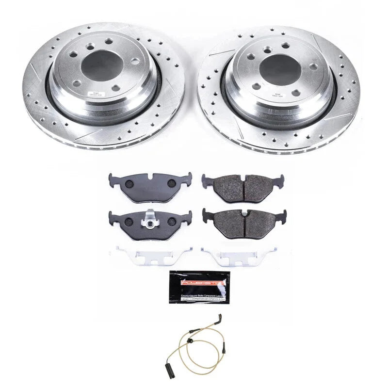 PowerStop Power Stop Track Day Brake Kit Rear fits 2001-2003 BMW 525I / 1999-2000 BMW 528I / 1999-2003 BMW 540I