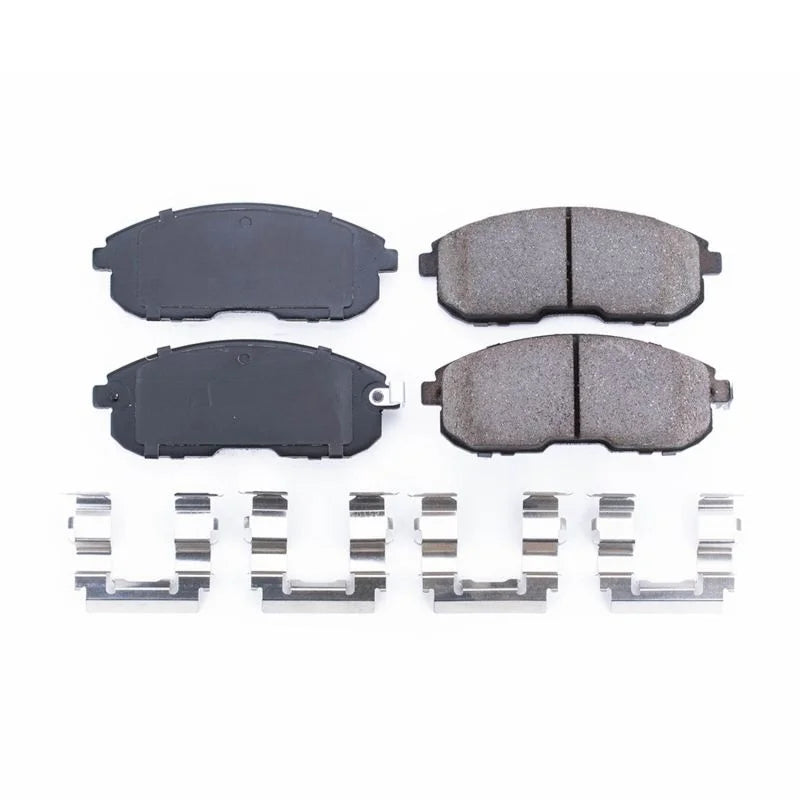 PowerStop Power Stop Z17 Ceramic Brake Pads w/Hardware Front fits 1999-2002 Infiniti G20 / 1996-1999 Infiniti I30 / 1993-2...