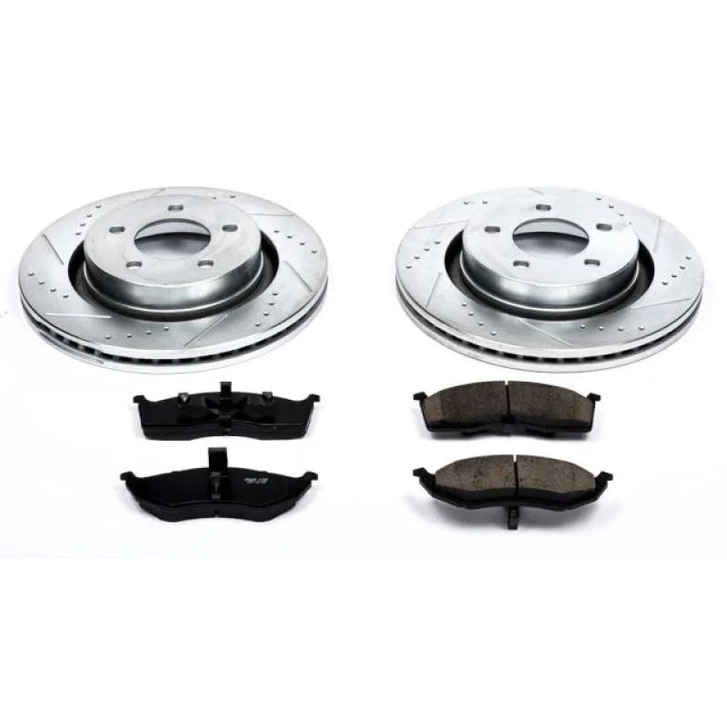PowerStop Power Stop Z23 Evolution Sport Brake Kit Front fits 1999-2002 Chrysler 300M / LHS - Main Product View