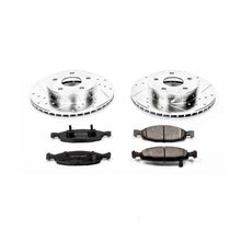 Load image into Gallery viewer, PowerStop Power Stop Z23 Evolution Sport Brake Kit Front fits 1999-2002 Jeep Grand Cherokee Laredo / 2002 Jeep Grand Chero...