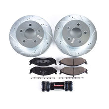 Load image into Gallery viewer, PowerStop Power Stop Z23 Evolution Sport Brake Kit Front fits 1999-2006 Jeep Cherokee / Wrangler - Main Product View