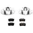 Load image into Gallery viewer, PowerStop Power Stop Z23 Evolution Sport Brake Kit Rear fits 1999-2002 Volkswagen Cabrio / 1985-1999 Volkswagen Golf / 199...