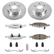 Load image into Gallery viewer, PowerStop Power Stop Z26 Street Warrior Brake Kit Front fits 1999-2002 Jeep Grand Cherokee Laredo / 2002 Jeep Grand Cherok...