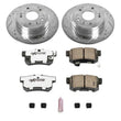 Load image into Gallery viewer, PowerStop Power Stop Z26 Street Warrior Brake Kit Rear fits 1999-2003 Acura TL / 2002-2003 Acura TL Type-s / Acura TL - Ma...