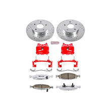 Load image into Gallery viewer, PowerStop Power Stop Z26 Street Warrior Brake Kit w/Calipers Front fits 1999-2002 Jeep Grand Cherokee Laredo / 2002 Jeep G...