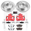 Load image into Gallery viewer, PowerStop Power Stop Z26 Street Warrior Brake Kit w/Calipers Rear fits 1999-2001 Infiniti G20 / 2000-2001 Nissan Sentra SE
