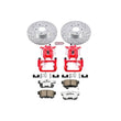 Load image into Gallery viewer, PowerStop Power Stop Z26 Street Warrior Brake Kit w/Calipers Rear fits 1999-2003 Acura TL / 2002-2003 Acura TL Type-s / Ac...