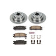 Load image into Gallery viewer, PowerStop Rear Autospecialty Brake Kit fits 1990-1999 Subaru Impreza / Legacy - Main Product View