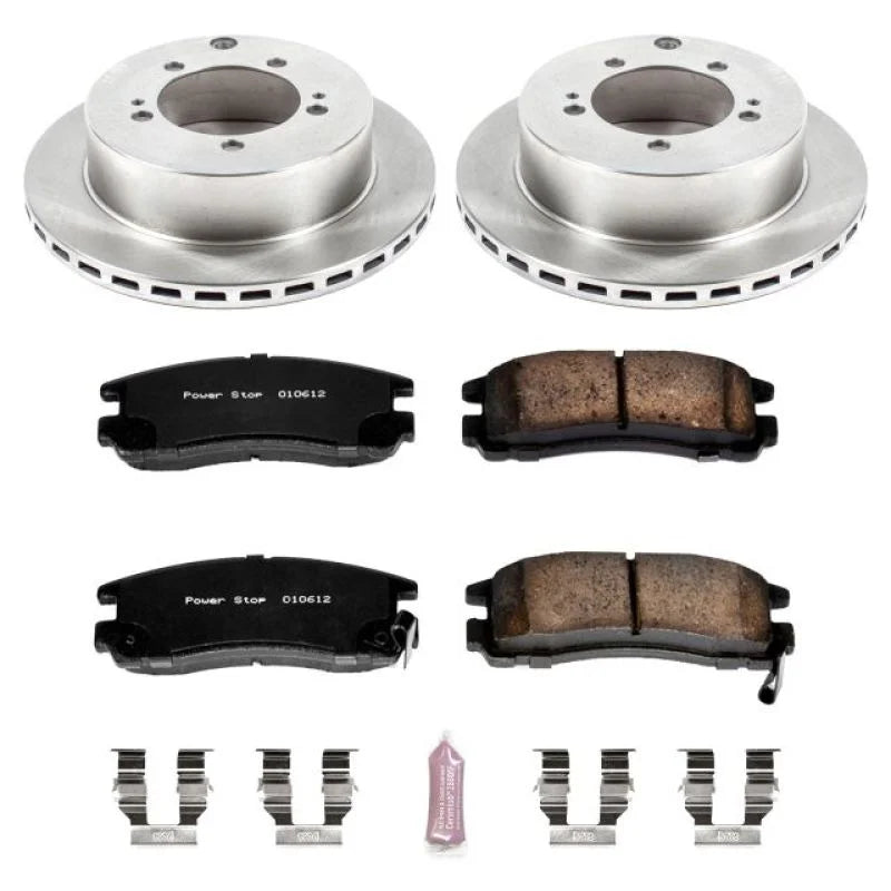 PowerStop Rear Autospecialty Brake Kit fits 1991-1996 Dodge Stealth / 1991-1993 Dodge Stealth ES / 1991-1999 Mitsubishi 30...