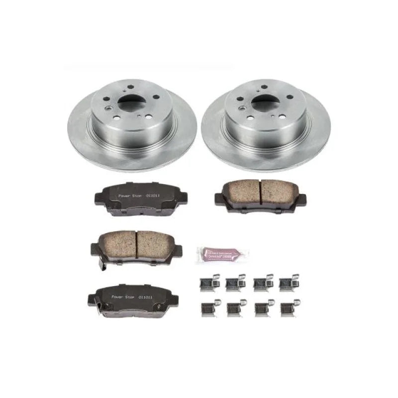 PowerStop Rear Autospecialty Brake Kit fits 1995-1999 Toyota Avalon Xl / 1995 1997-1999 Toyota Avalon Xls - Main Product View