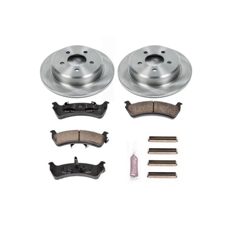 PowerStop Rear Autospecialty Brake Kit fits 1995-2002 Ford Explorer / 1997-2001 Mercury Mountaineer / 1998-2002 Ford Ranger