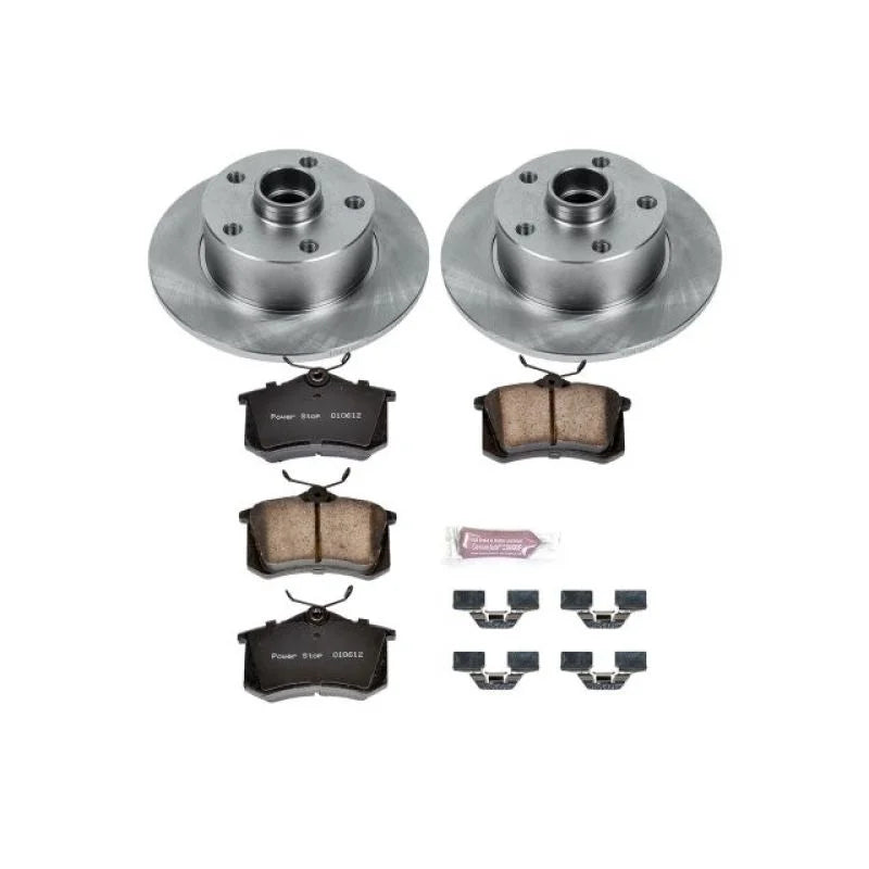 PowerStop Rear Autospecialty Brake Kit fits 1997-2001 Audi A4 / 1998 Audi A4 Avant - Main Product View