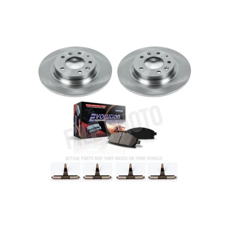 PowerStop Rear Autospecialty Brake Kit fits 1998-2002 Mazda 626 ES - Main Product View