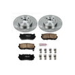 Load image into Gallery viewer, PowerStop Rear Autospecialty Brake Kit fits 1998-2003 Kia Sephia / Spectra - Main Product View
