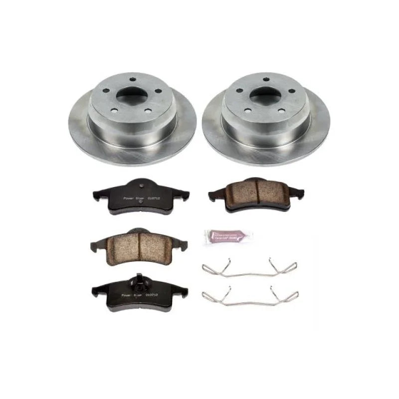 PowerStop Rear Autospecialty Brake Kit fits 1999-2004 Jeep Grand Cherokee - Main Product View