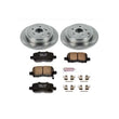 Load image into Gallery viewer, PowerStop Rear Autospecialty Brake Kit fits 2001-2006 Acura MDX / 2003-2008 Honda Pilot EX / 2004-2008 Honda Pilot EX-L / ...