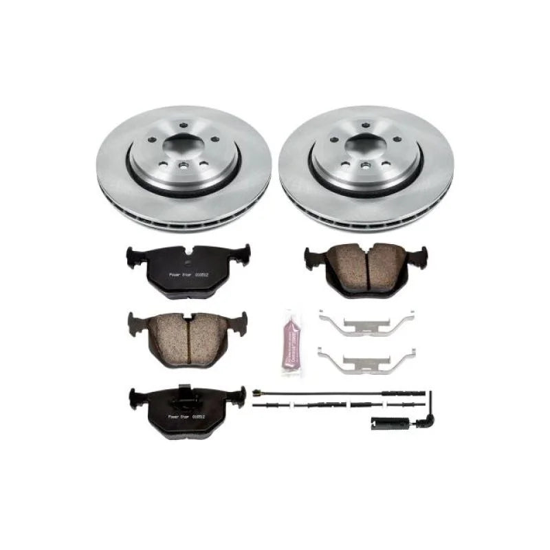 PowerStop Rear Autospecialty Brake Kit fits 2001-2006 BMW 330CI / 2001-2005 BMW 330I / 2001-2005 BMW 330XI - Main Product ...