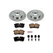 Load image into Gallery viewer, PowerStop Rear Autospecialty Brake Kit fits 2002-2004 Ford Focus SVT - Main Product View