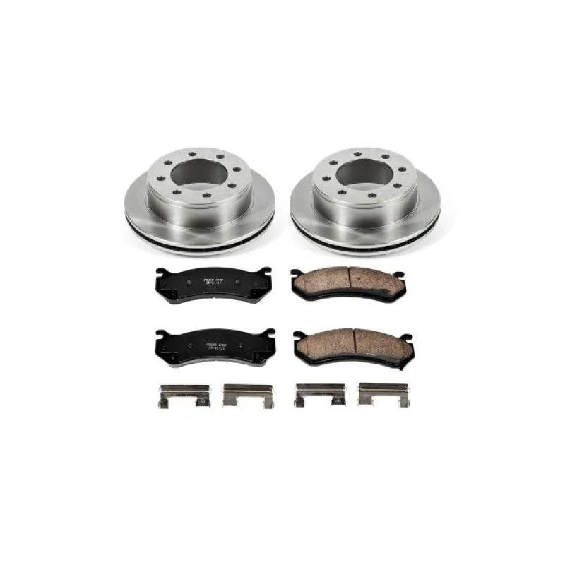 PowerStop Rear Autospecialty Brake Kit fits 2002-2006 Chevrolet Avalanche 2500 / 1999-2004 Chevrolet Silverado 2500 / 2001...