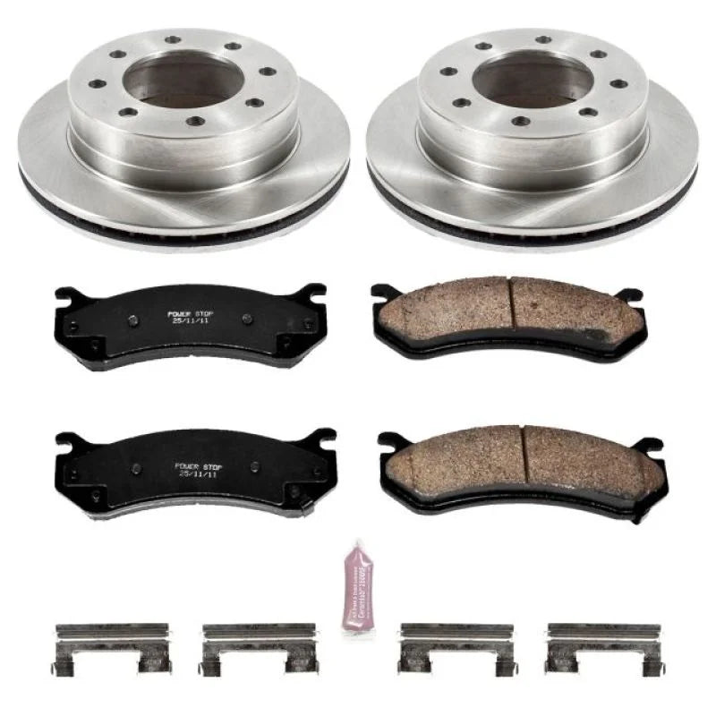 PowerStop Rear Autospecialty Brake Kit fits 2003 Chevrolet Silverado 1500 Hd LS / 2004 Chevrolet Silverado 2500 Hd / 2003-...