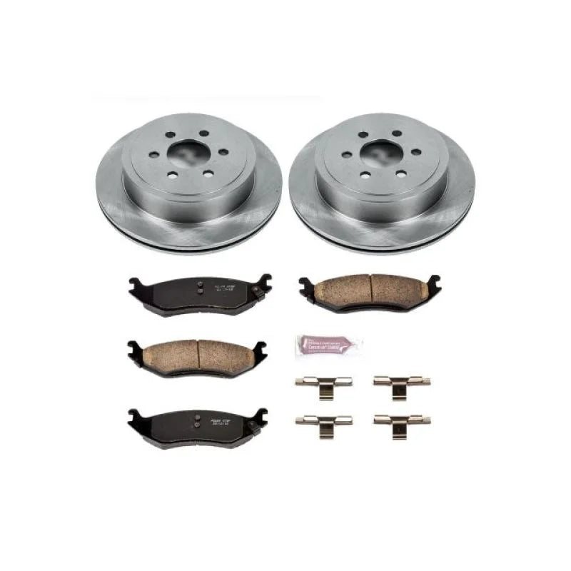 PowerStop Rear Autospecialty Brake Kit fits 2003 Dodge DURANGO R/T - Main Product View