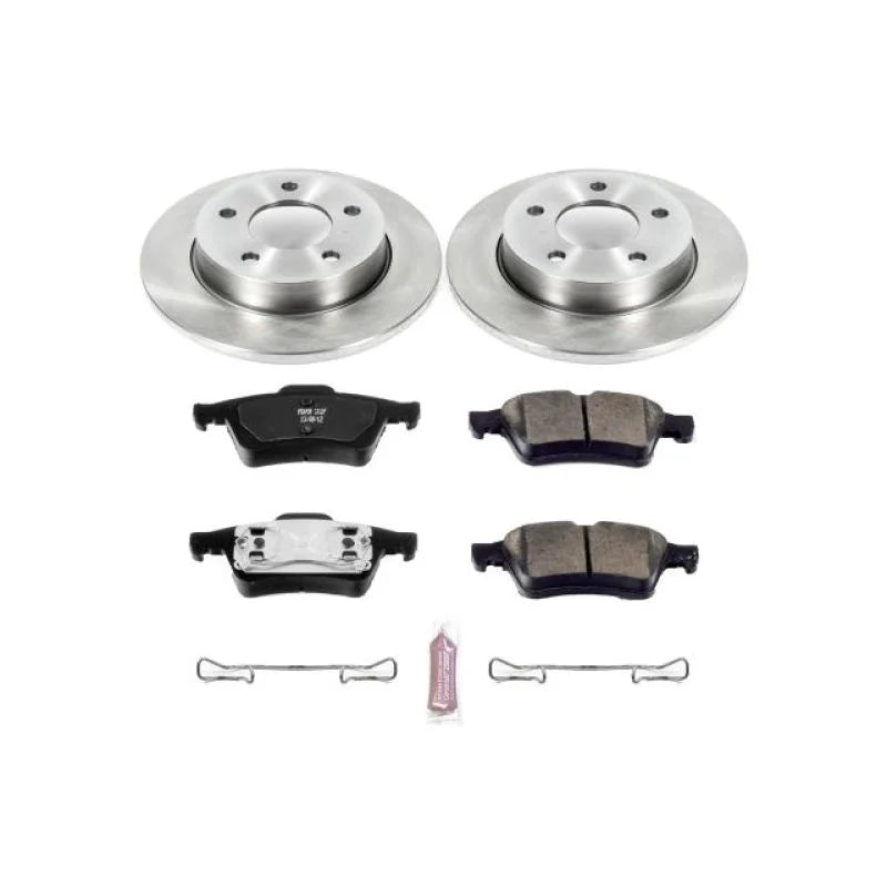PowerStop Rear Autospecialty Brake Kit fits 2004-2005 Mazda 3 I - Main Product View