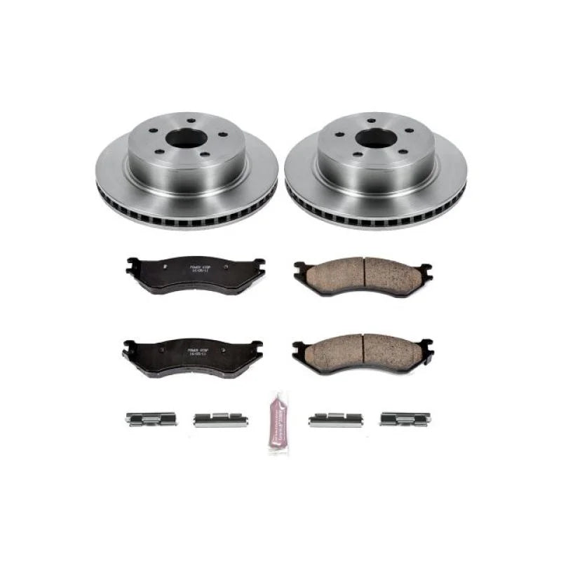 PowerStop Rear Autospecialty Brake Kit fits 2004-2006 Dodge Ram 1500 SRT-10 / Ram 1500 - Main Product View