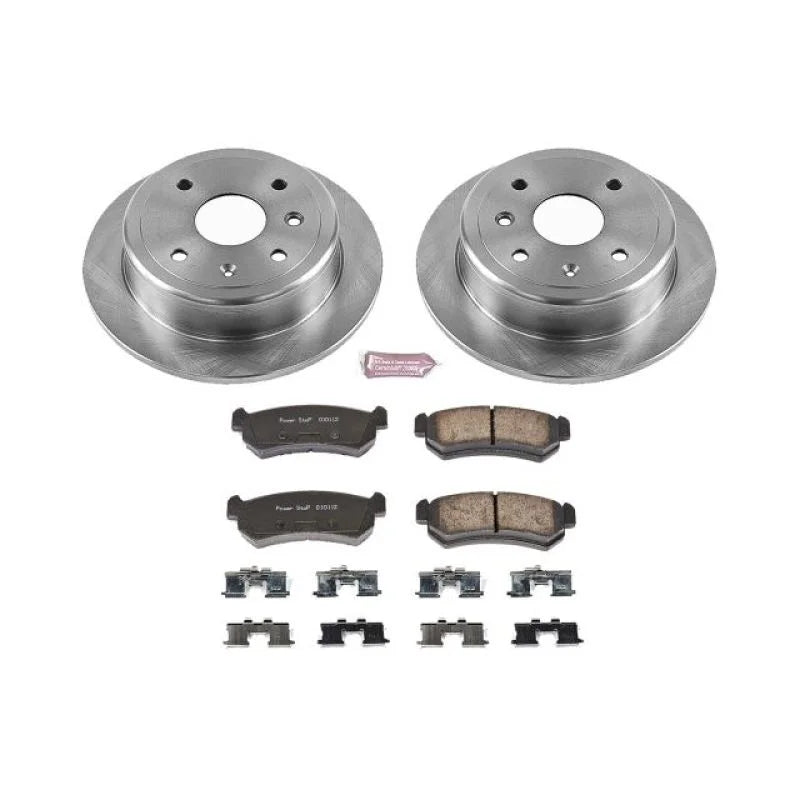 PowerStop Rear Autospecialty Brake Kit fits 2004-2006 Suzuki Forenza / Reno - Main Product View