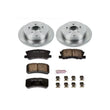 Load image into Gallery viewer, PowerStop Rear Autospecialty Brake Kit fits 2004-2008 2010 2011 Mitsubishi Endeavor - Main Product View