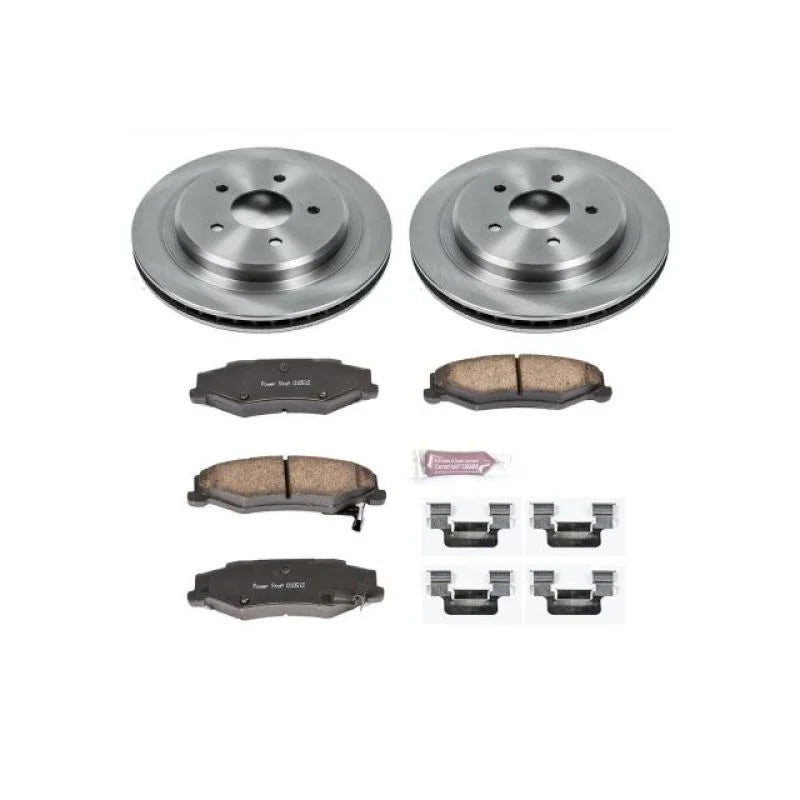 PowerStop Rear Autospecialty Brake Kit fits 2004-2008 Cadillac XLR / 2008 2009 Cadillac XLR PLATINUM / 1997-2013 Chevrolet...