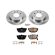 Load image into Gallery viewer, PowerStop Rear Autospecialty Brake Kit fits 2004-2009 Kia Spectra / SPECTRA5 - Main Product View