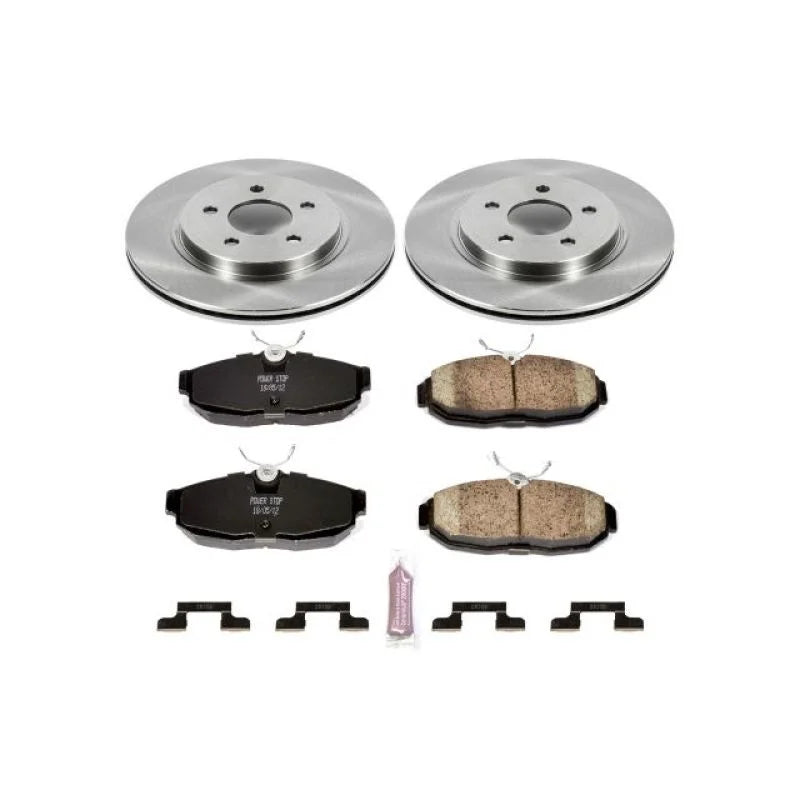 PowerStop Rear Autospecialty Brake Kit fits 2005-2011 Ford Mustang - Main Product View