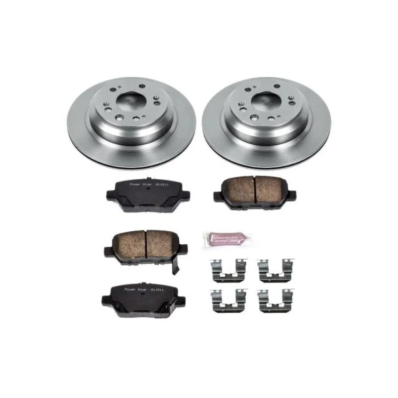 PowerStop Rear Autospecialty Brake Kit fits 2005-2012 Acura RL - Main Product View