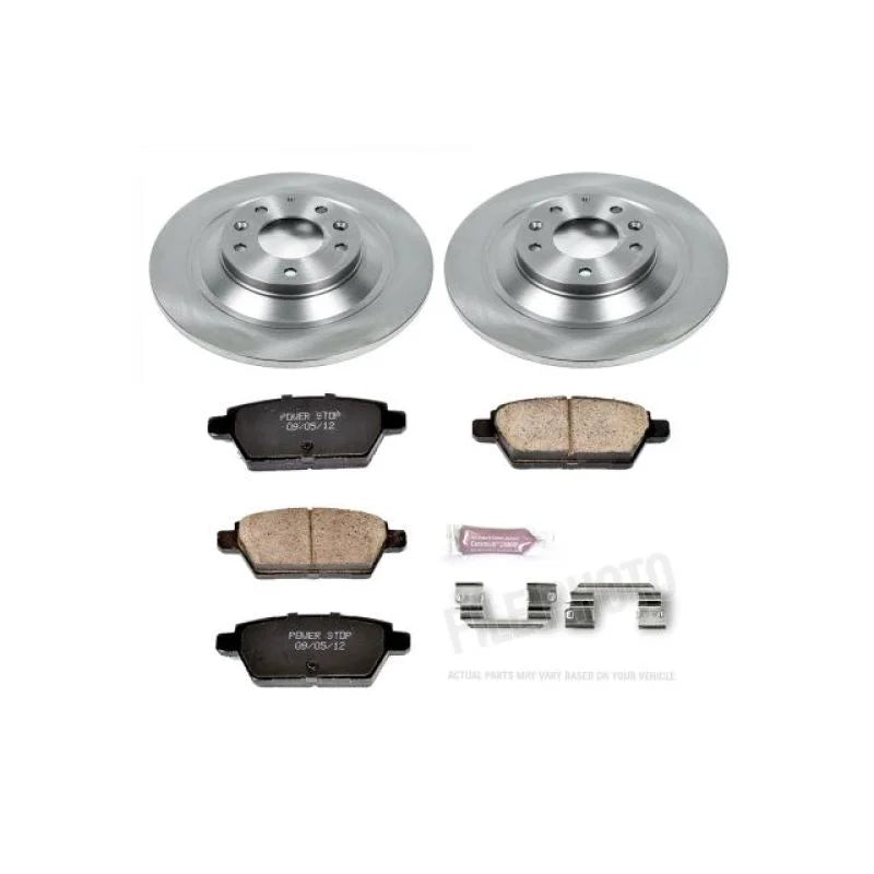 PowerStop Rear Autospecialty Brake Kit fits 2006-2007 Mazda 6 Mazdaspeed - Main Product View