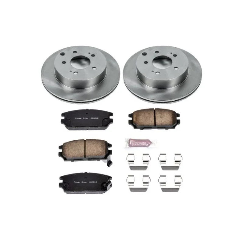 PowerStop Rear Autospecialty Brake Kit fits 2006-2012 Mitsubishi Eclipse / Galant - Main Product View
