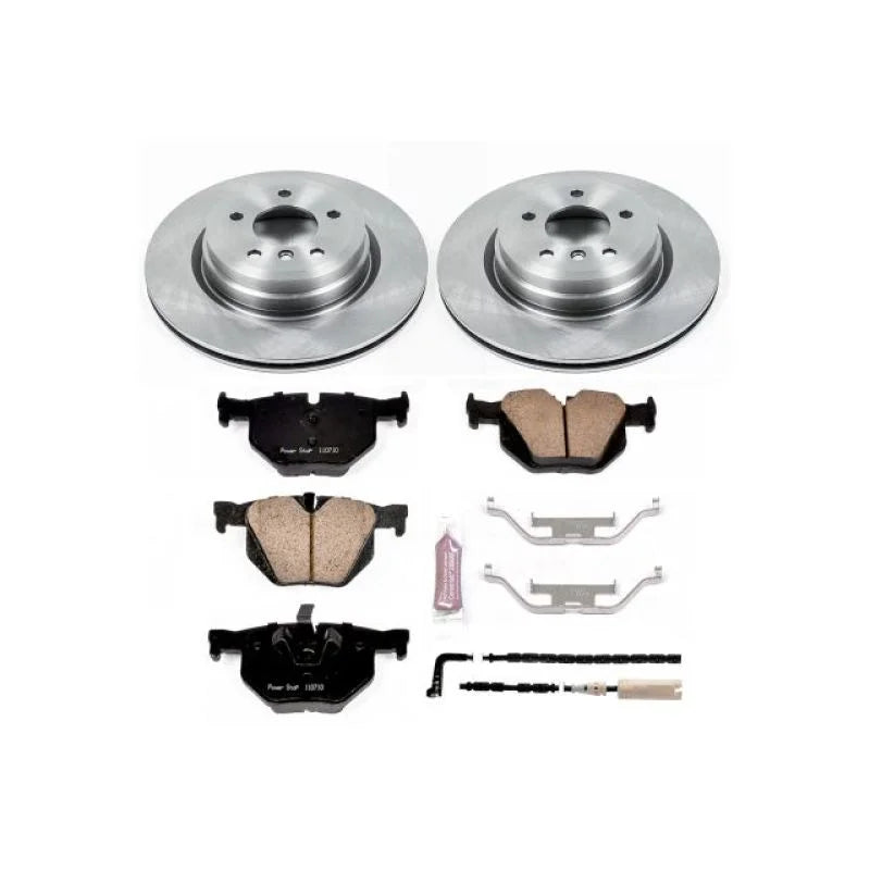 PowerStop Rear Autospecialty Brake Kit fits 2006 BMW 330I / 2006 BMW 330XI / 2009-2011 BMW 335D / 2007-2010 BMW 335I / 200...