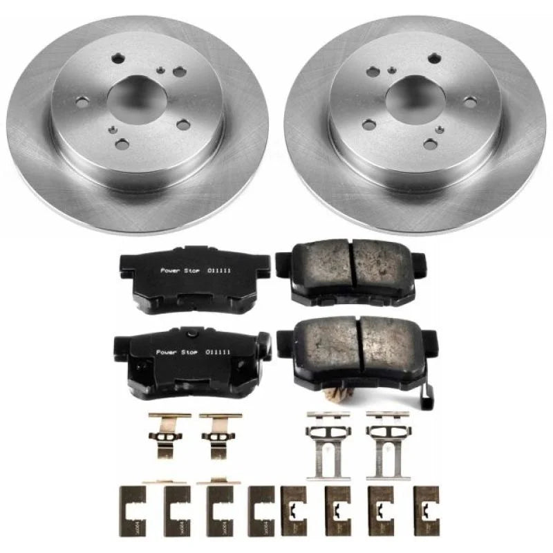 PowerStop Rear Autospecialty Brake Kit fits 2007-2013 Suzuki SX4 - Main Product View