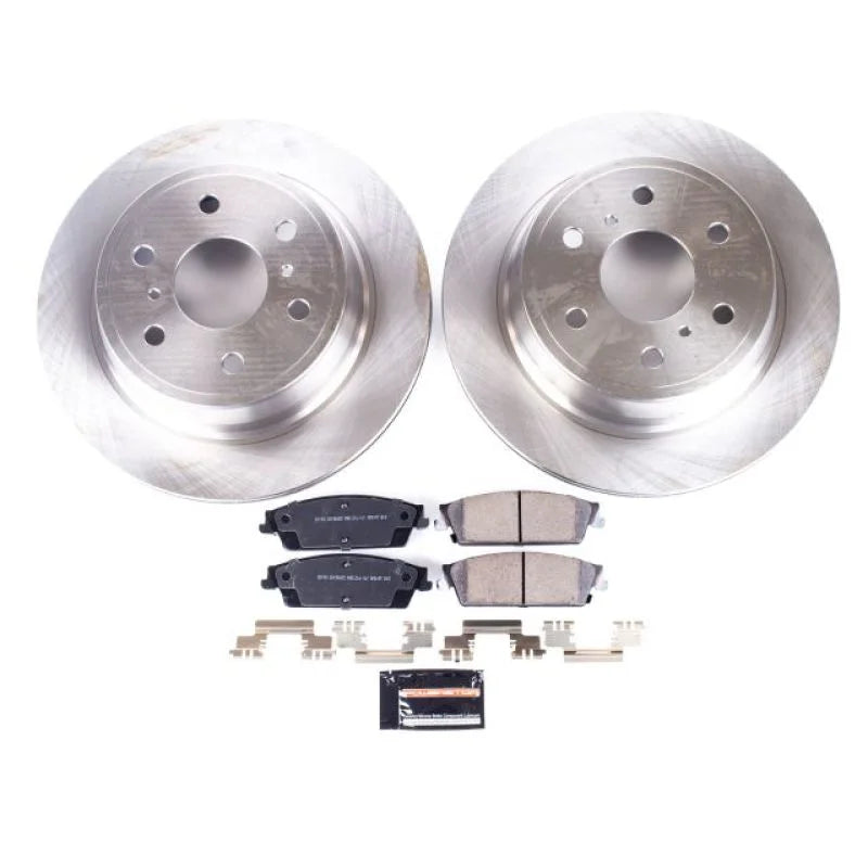PowerStop Rear Autospecialty Brake Kit fits 2007-2014 Cadillac Escalade / 2009-2013 Cadillac Escalade Hybrid / 2011-2014 C...