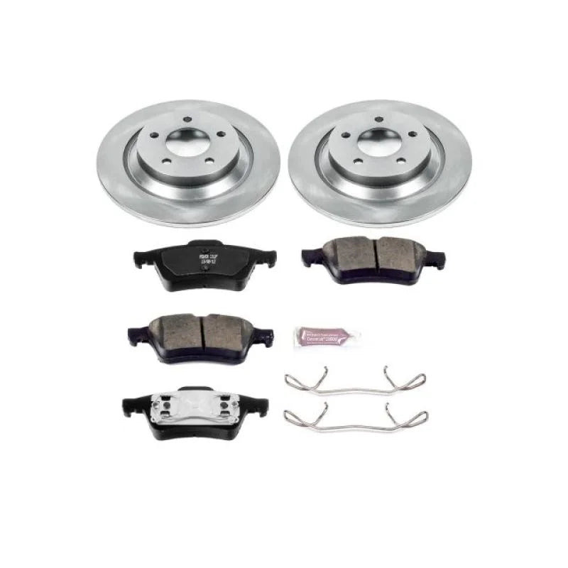 PowerStop Rear Autospecialty Brake Kit fits 2007 Mazda 5 Grand Touring / 2006-2007 Mazda 5 SPORT - Main Product View