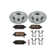 Load image into Gallery viewer, PowerStop Rear Autospecialty Brake Kit fits 2008-2012 Infiniti EX35 / 2013 Infiniti EX37 / 2011 2012 Infiniti G25 / 2005-2...
