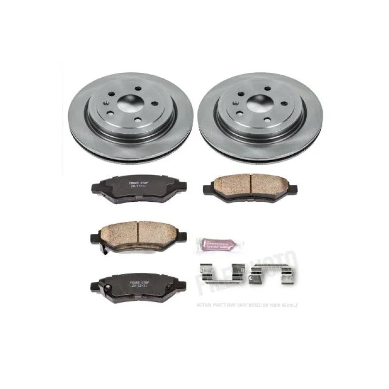 PowerStop Rear Autospecialty Brake Kit fits 2008-2014 Cadillac CTS / 2010-2014 Cadillac CTS Luxury / 2010-2015 Chevrolet C...