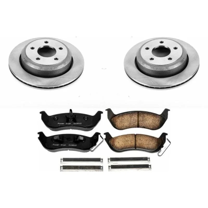 PowerStop Rear Autospecialty Brake Kit fits 2010-2011 Ford Ranger / Ranger SPORT - Main Product View