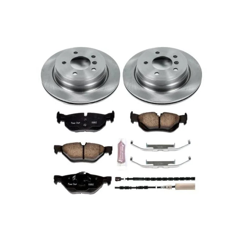 PowerStop Rear Autospecialty Brake Kit fits 2011-2013 BMW 328I / 2011-2013 BMW 328I xDrive - Main Product View