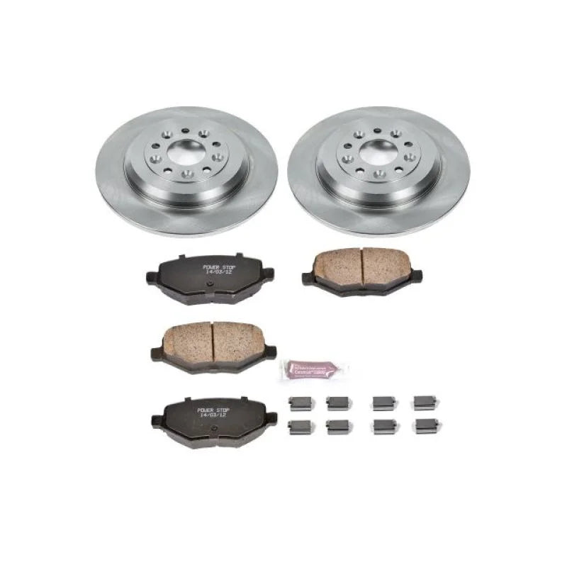 PowerStop Rear Autospecialty Brake Kit fits 2011-2015 Ford Edge / 2011-2019 Ford Explorer / 2013-2019 Ford Explorer SPORT ...