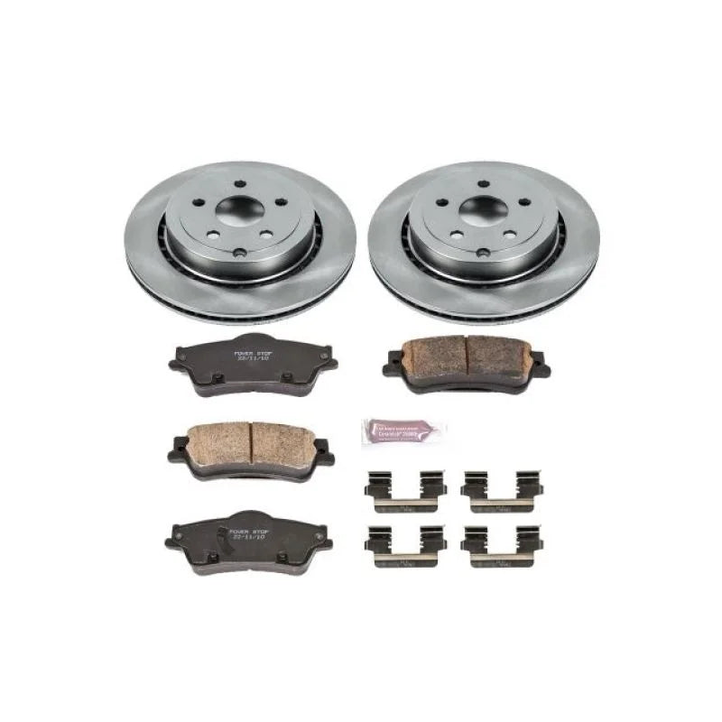 PowerStop Rear Autospecialty Brake Kit fits 2011-2017 Chevrolet Caprice Ppv / 2014 Chevrolet SS / 2008-2009 Pontiac G8 GT ...
